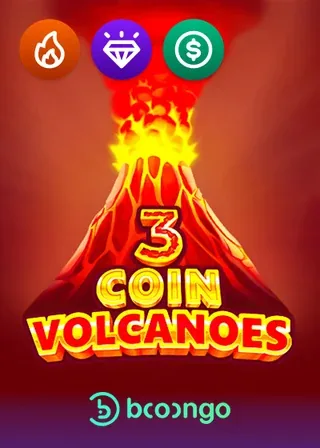 3 Coin Volcanoes, juego de 3Oaks en Palpitos